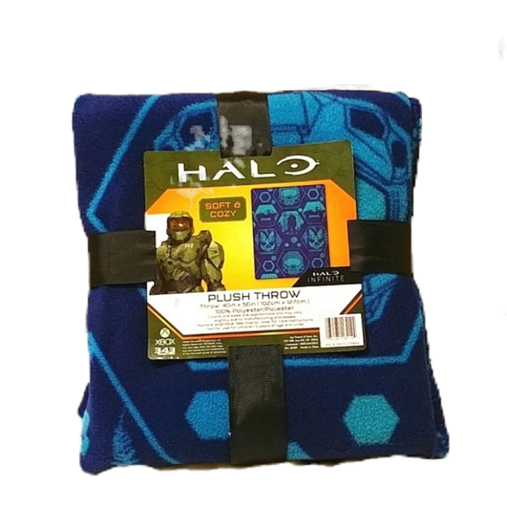 HALO Plush Throw Blanket